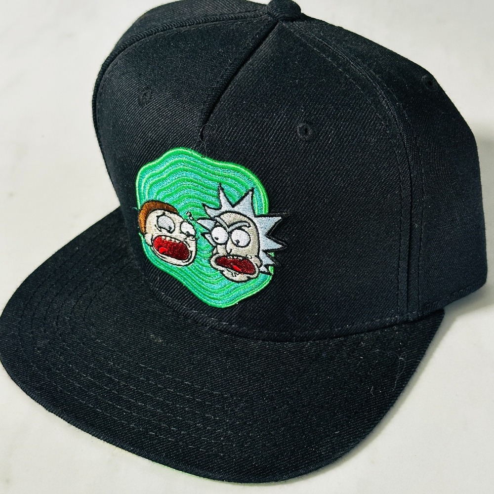 Rick And Morty Adjustable Snapback Hat - Bioworld Adult Swim
